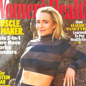 Womens Health Hayden Panettiere Muscle Maker Cortisol Conscious April 2023